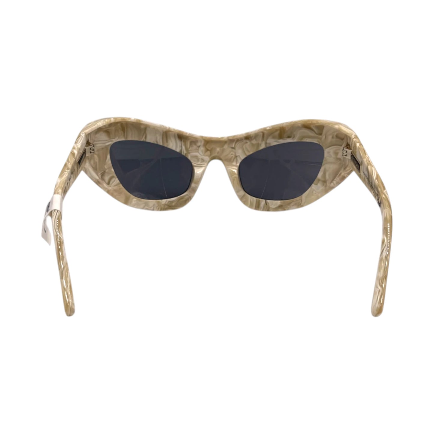 SPORTMAX Oversized Cat-Eye Marble Sunglasses