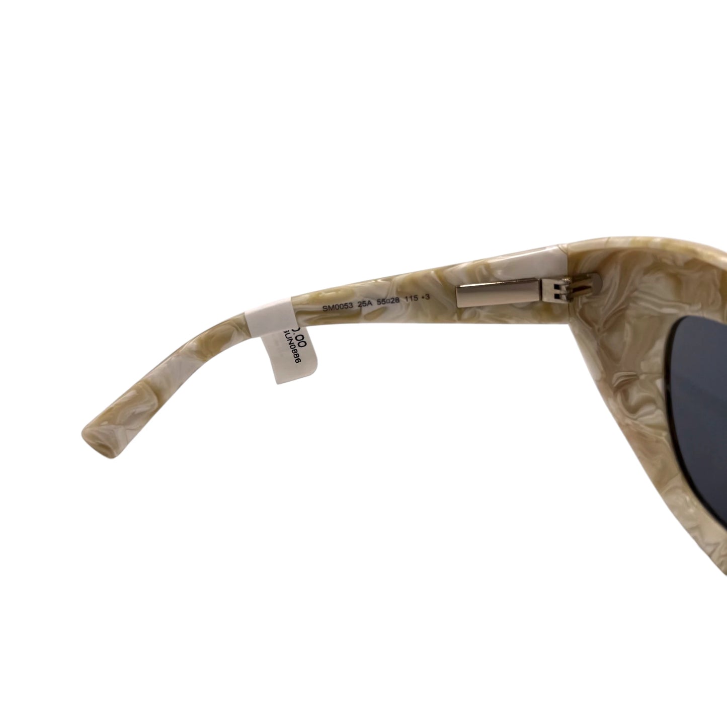 SPORTMAX Oversized Cat-Eye Marble Sunglasses
