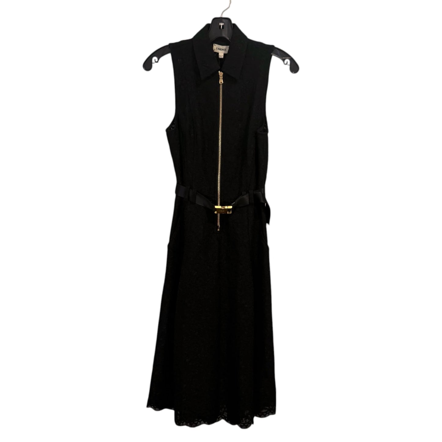 L'AGENCE Kylo Belted Shirt Dress