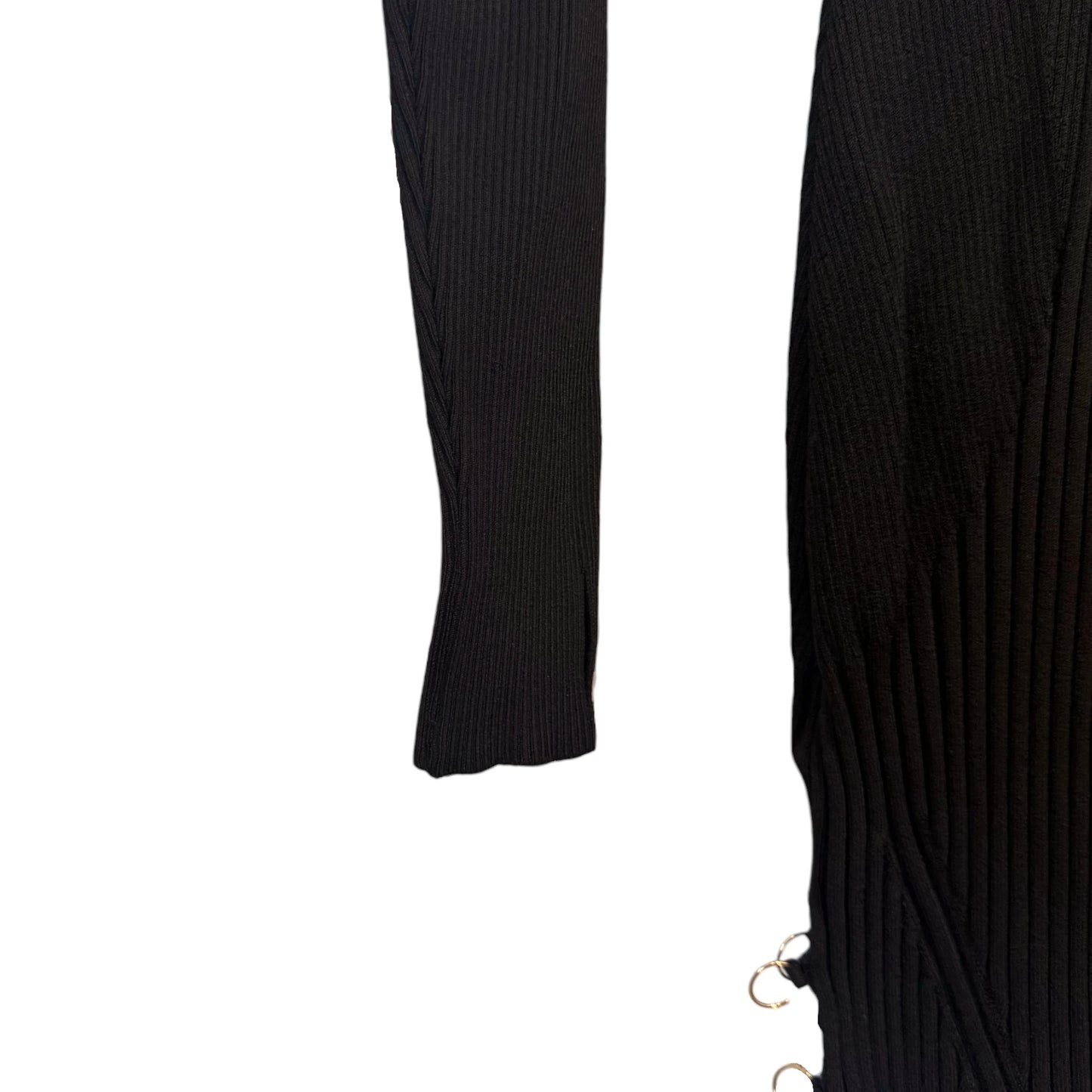 Jacquemus Black Body Con Knit Dress