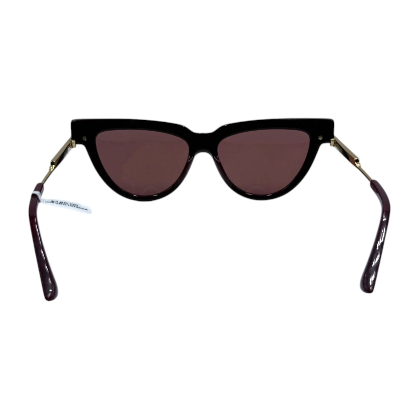 Bottega Veneta Burgundy Cat-Eye Sunglasses