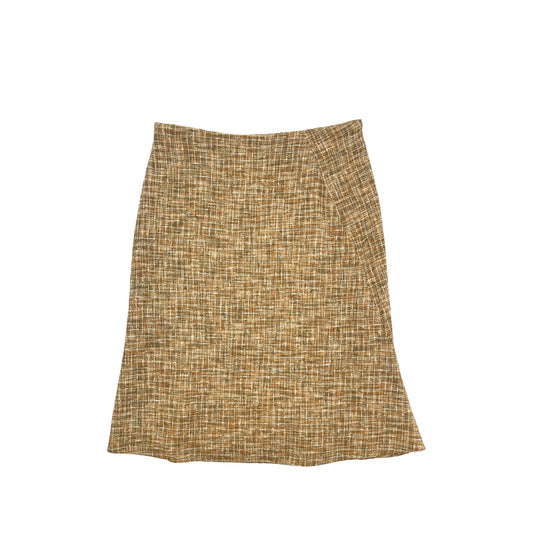 Piazza Sempione Linen Plaid Skirt - XS | IT 40