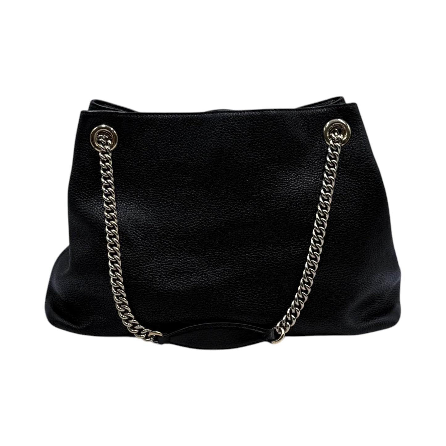 Gucci Pebbled Calfskin Medium Soho Shoulder Bag