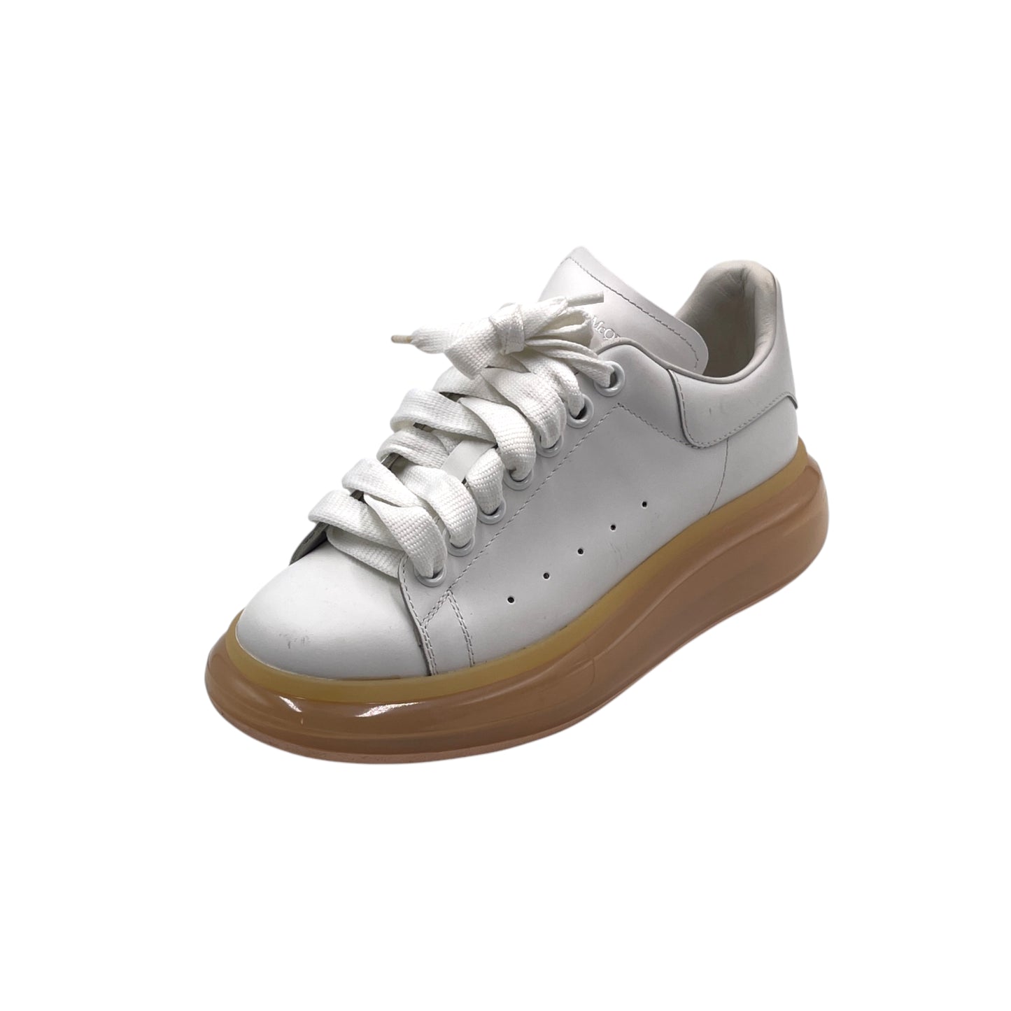 McQueen White/Camel Oversized Wom Snkr