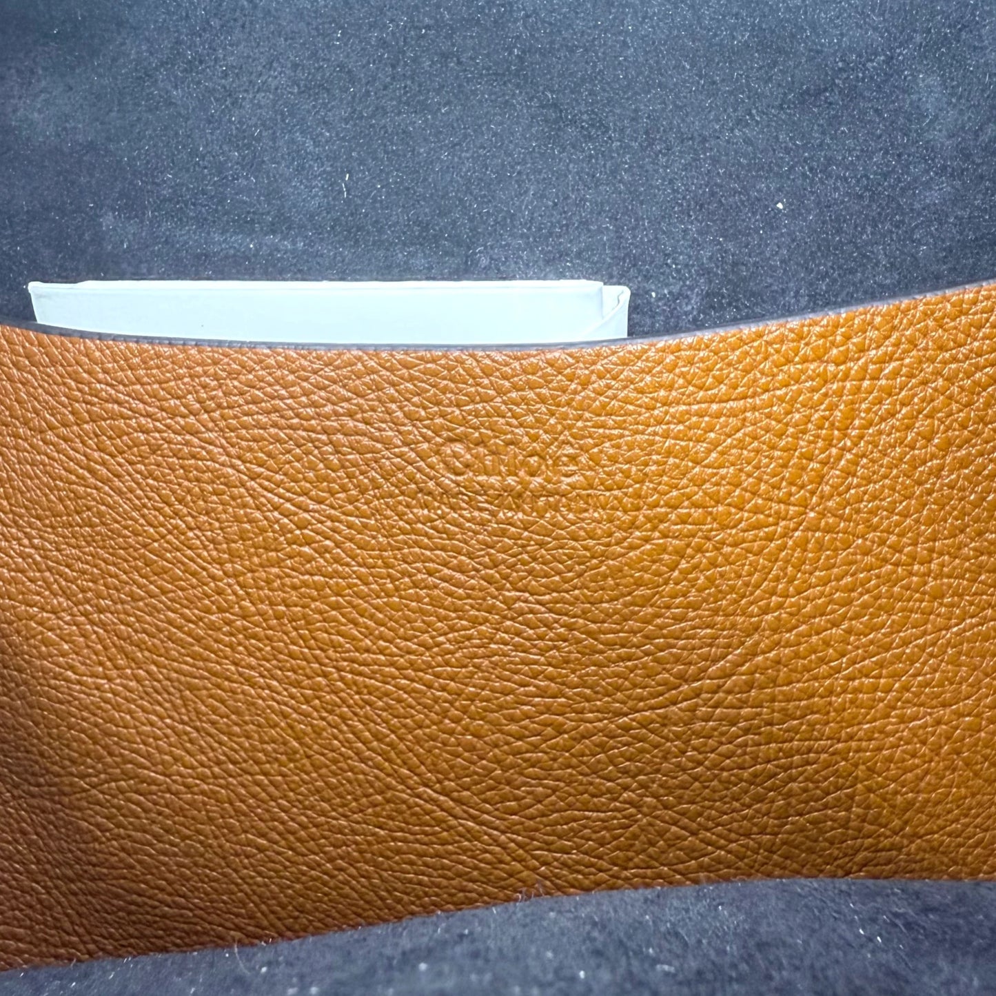 Chloé Cognac Leather Hobo Bag