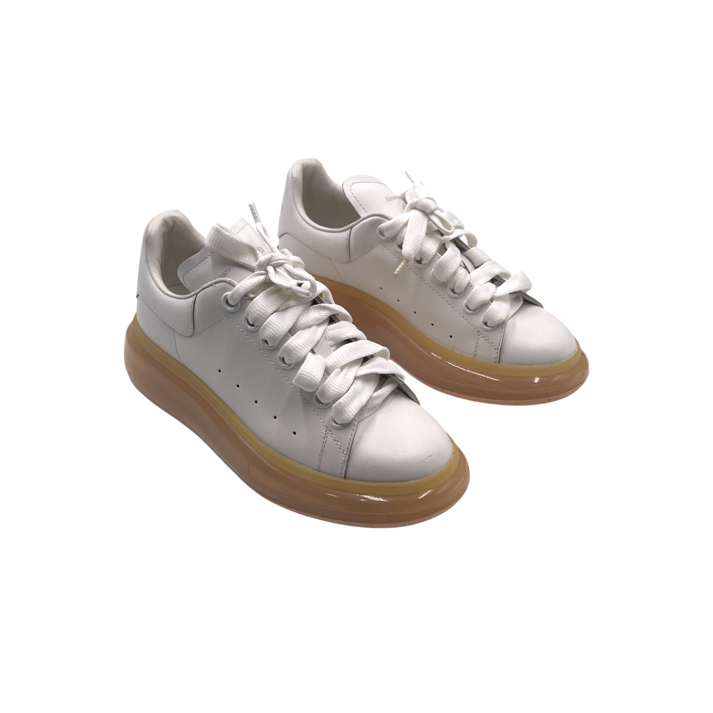 McQueen White/Camel Oversized Wom Snkr