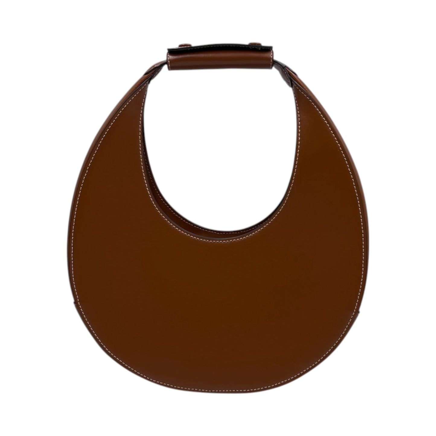 STAUD Moon Leather Shoulder Bag