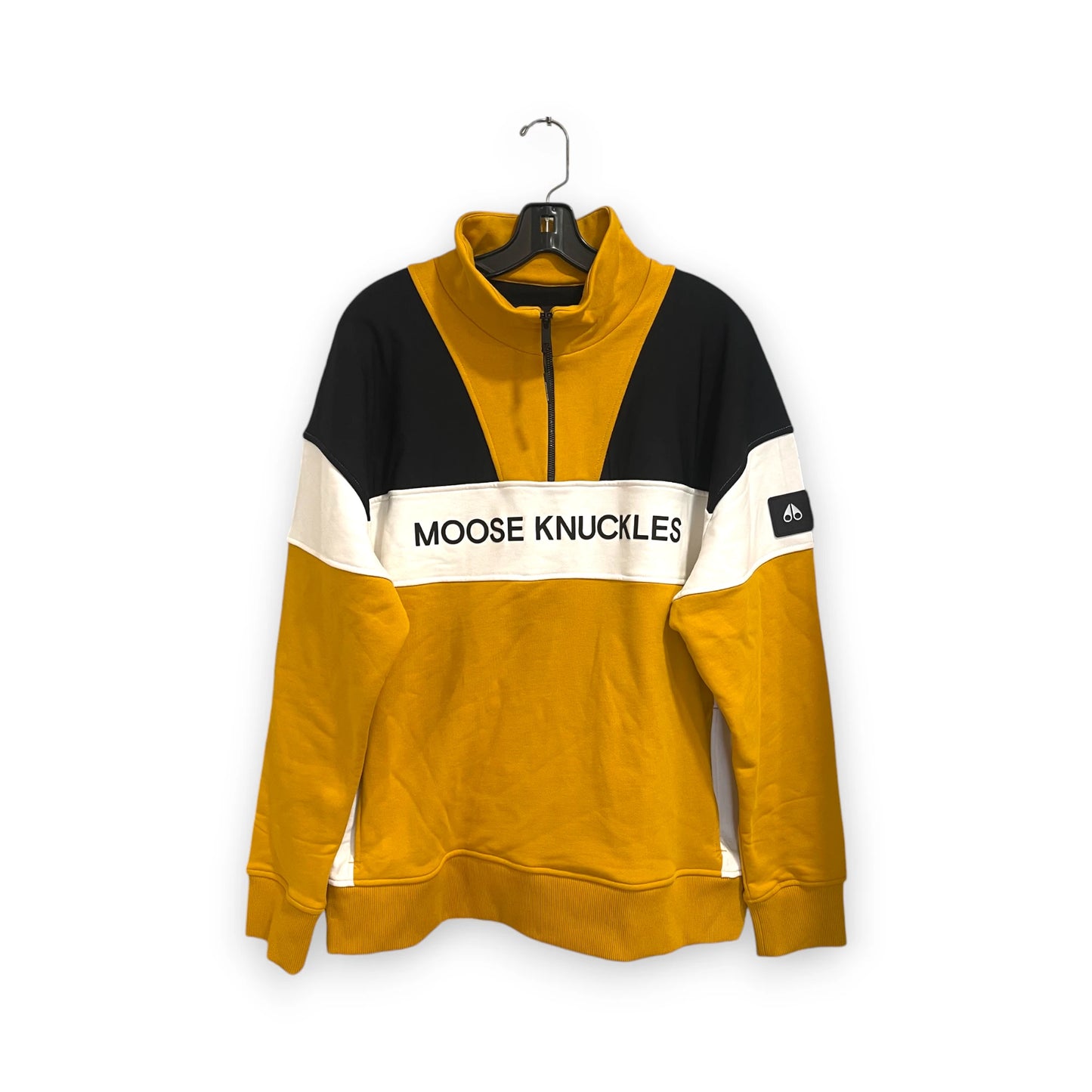 Moose Knuckles Yellow Sweatshirt Men's M