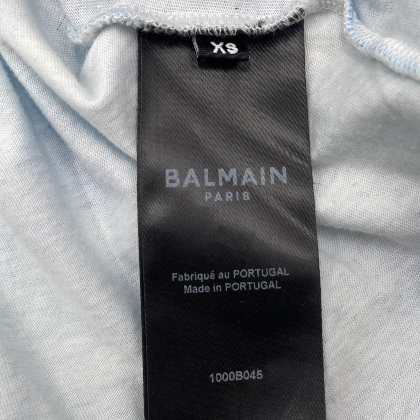 Balmain Tie Dye Logo Top Wom XS