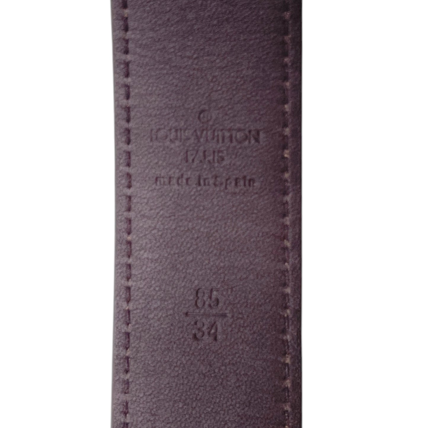 L.V Monogram Cut Reversible Belt - 85/34