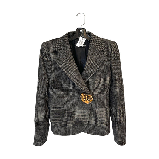 D&G Plaid Big Button Women's Blazer - 40