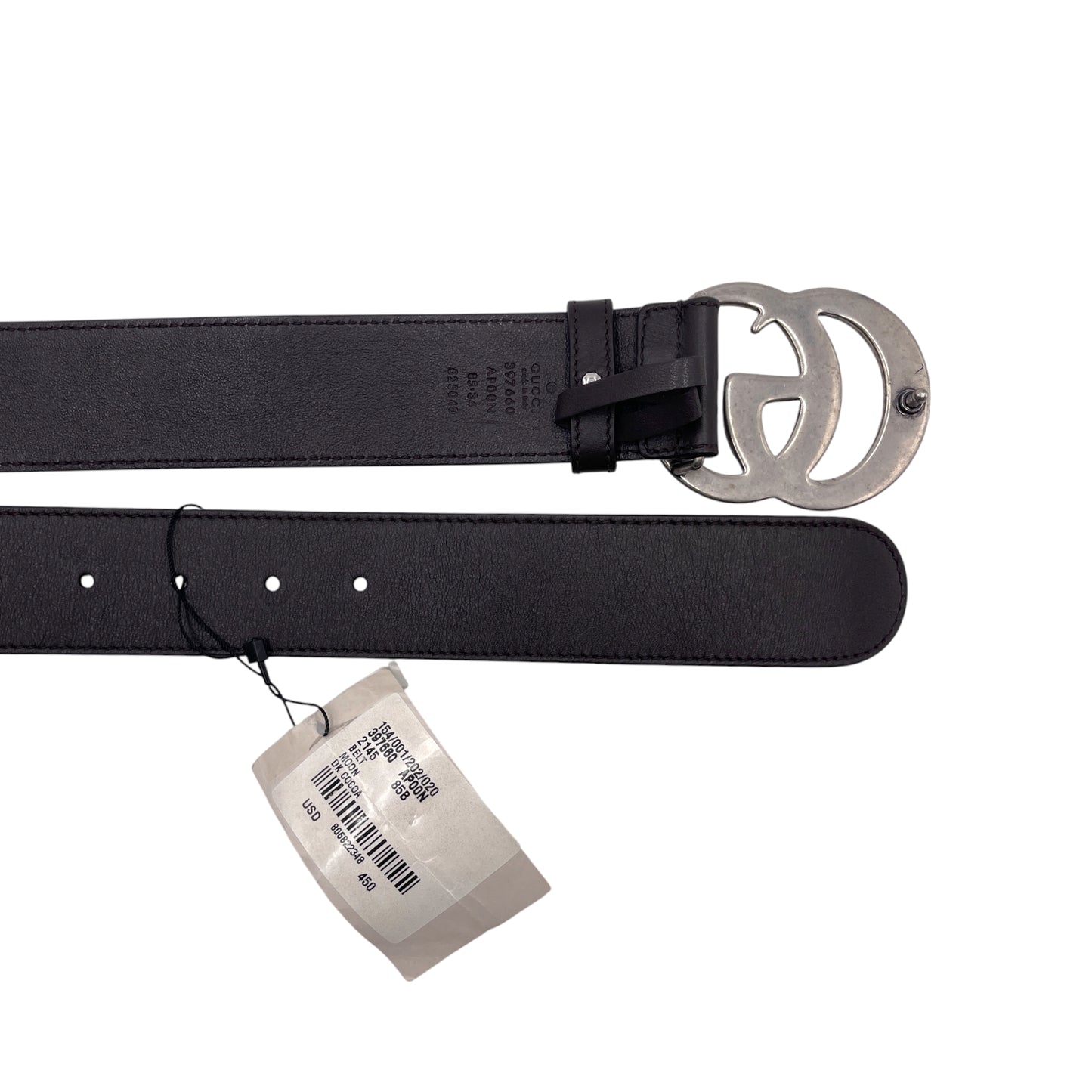 Gucci GG Marmont Brown Belt - 85/34