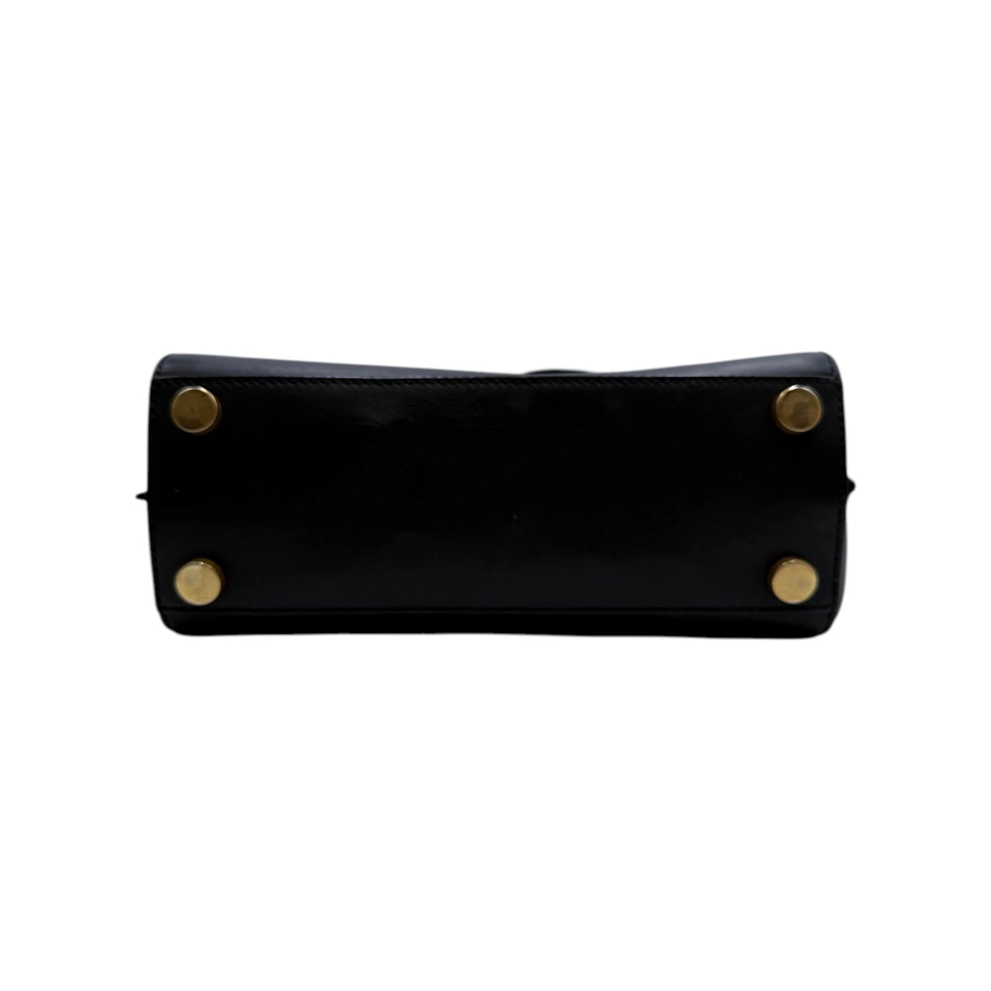 Balmain B-Buzz Black Gold Crossbody Bag