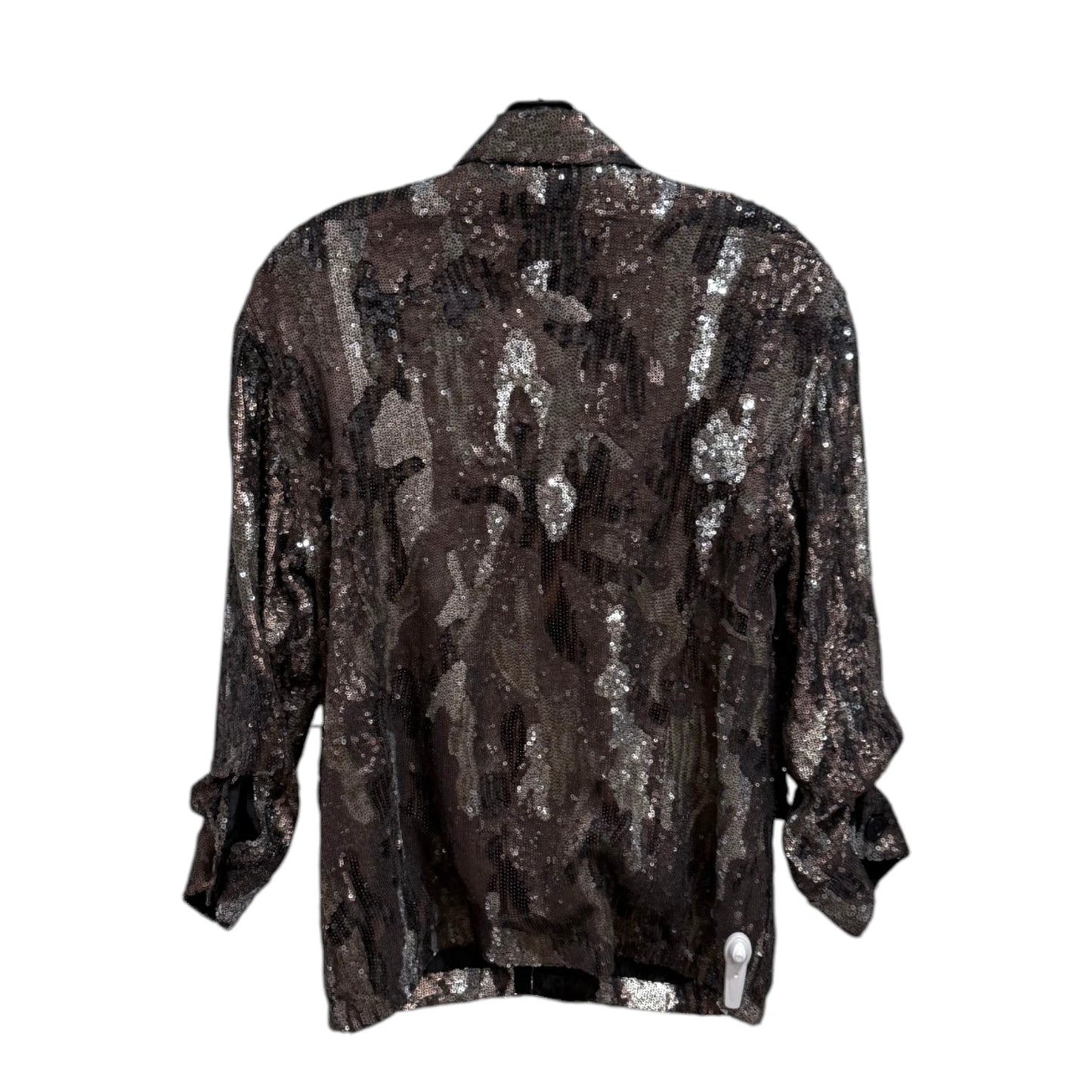 Zadig & Voltaire Sequin Camo Moto Jacket