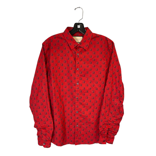 Gucci Red Skull Men's - 39 | M