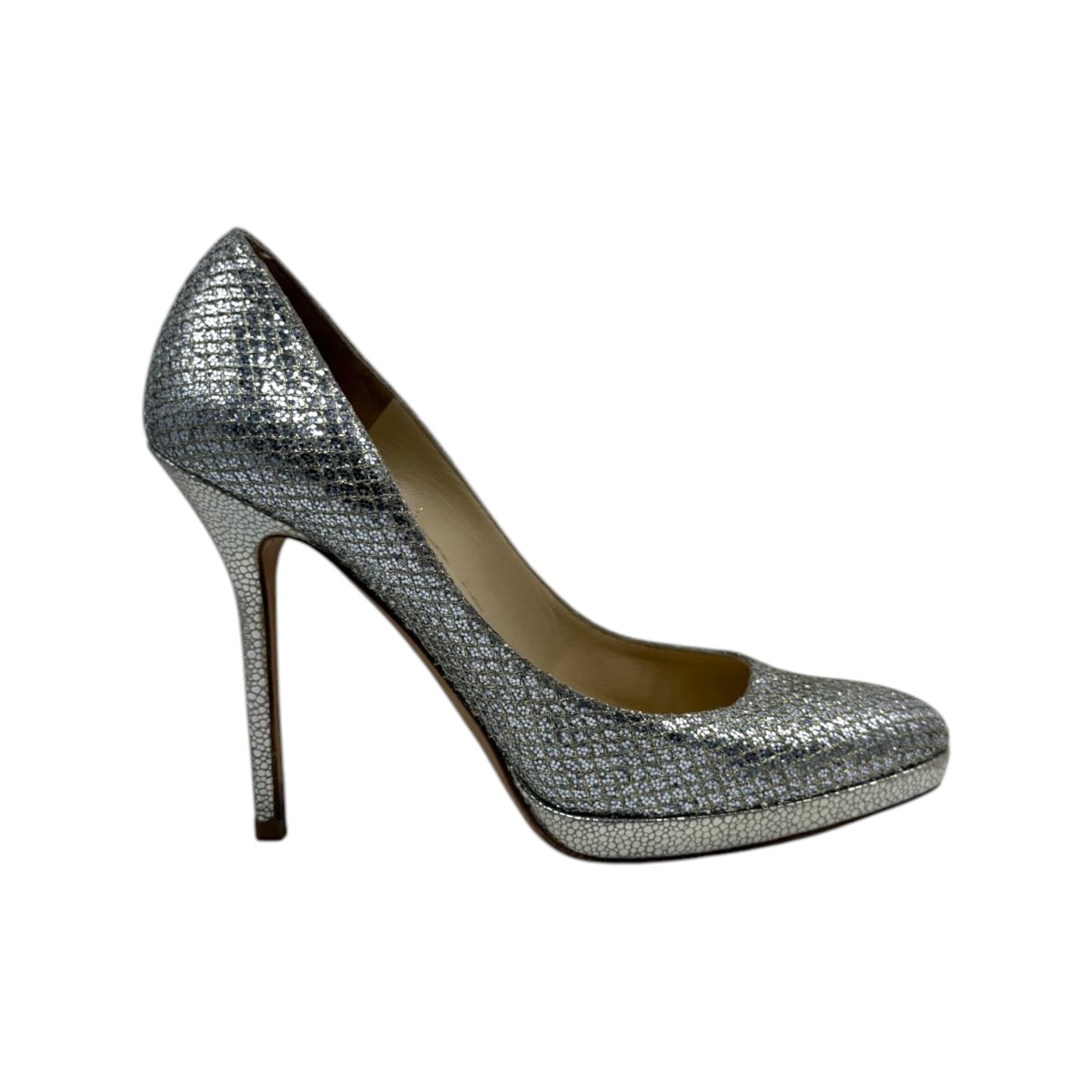 Jimmy Choo Metallic Champagne Pumps
