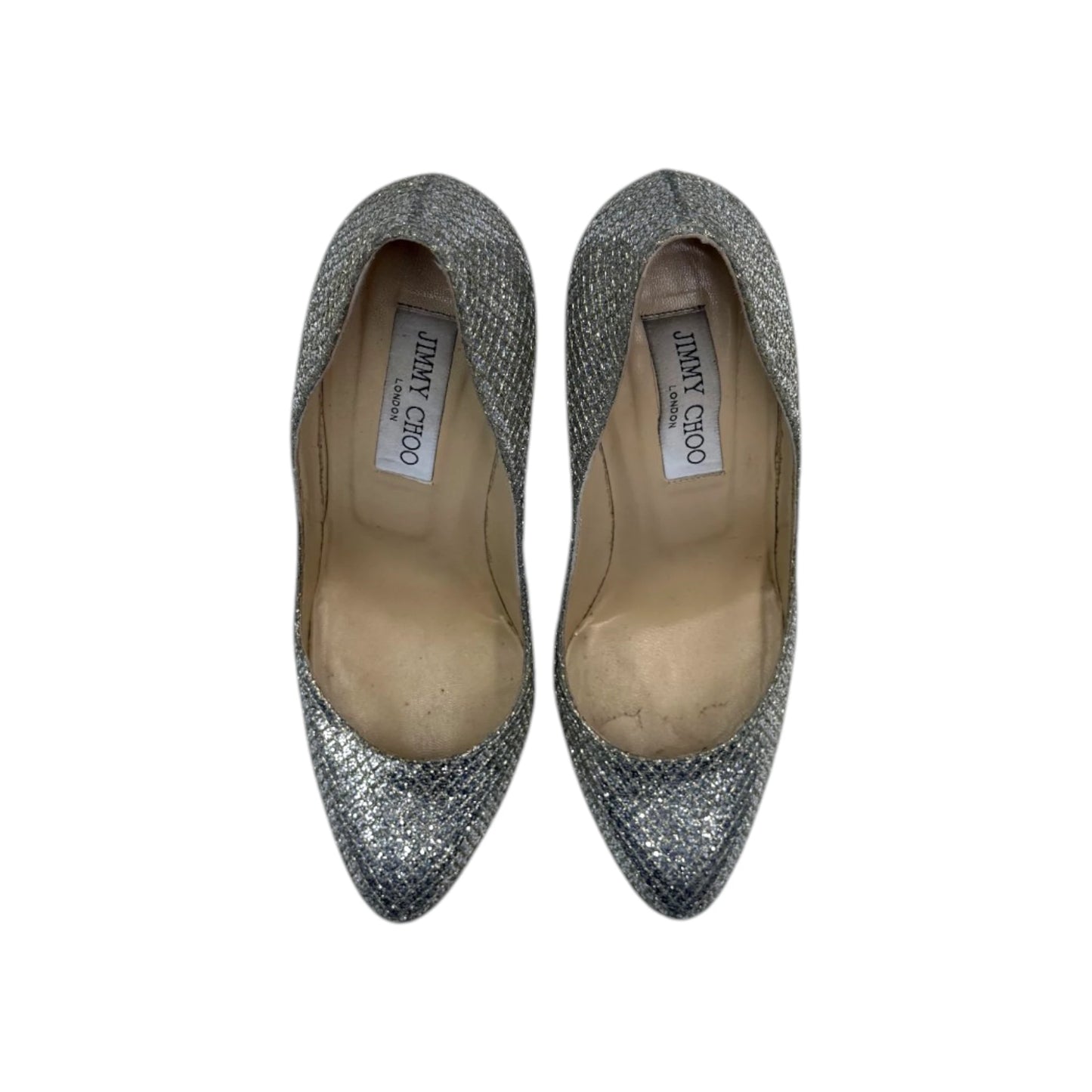 Jimmy Choo Metallic Champagne Pumps