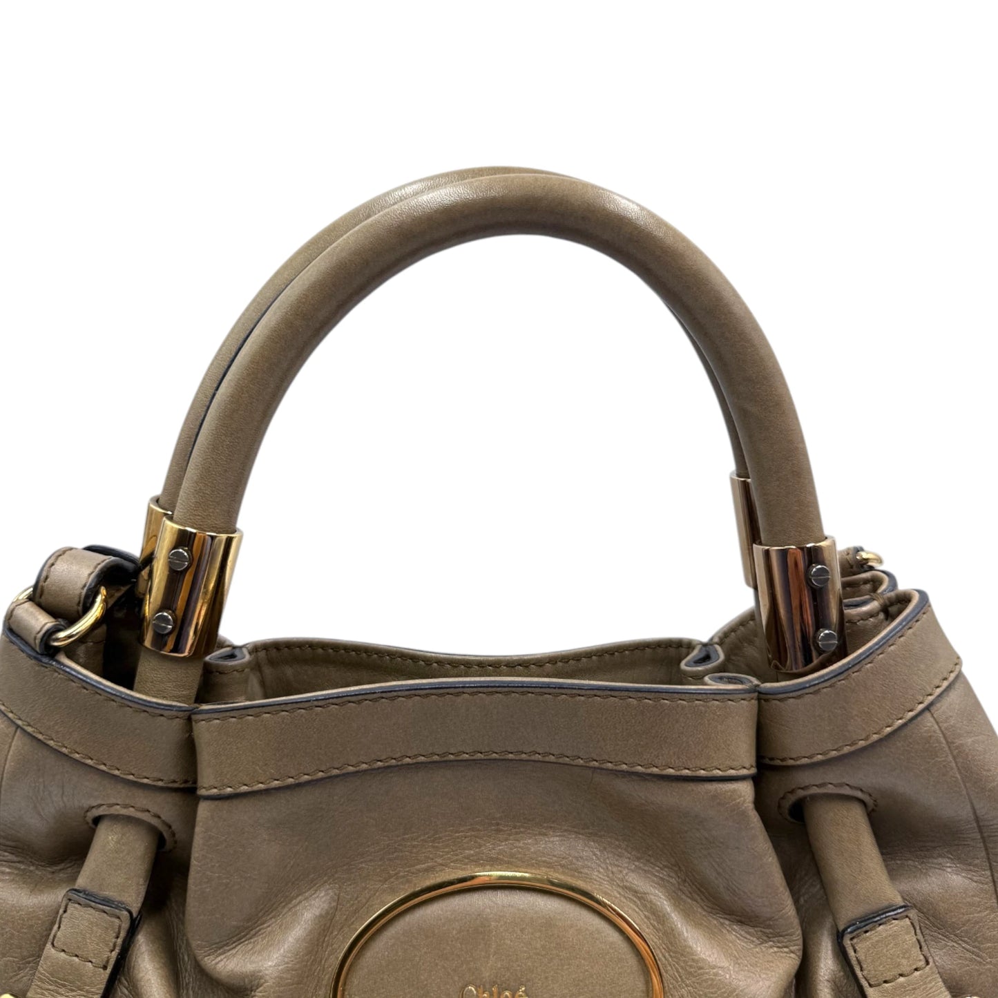 Chloé Victoria Taupe 2Way Tote Bag