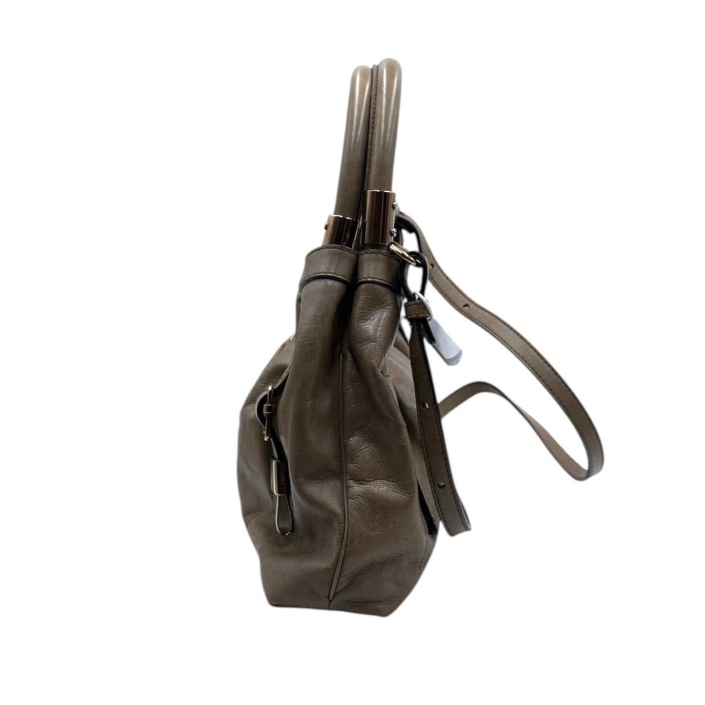 Chloé Victoria Taupe 2Way Tote Bag