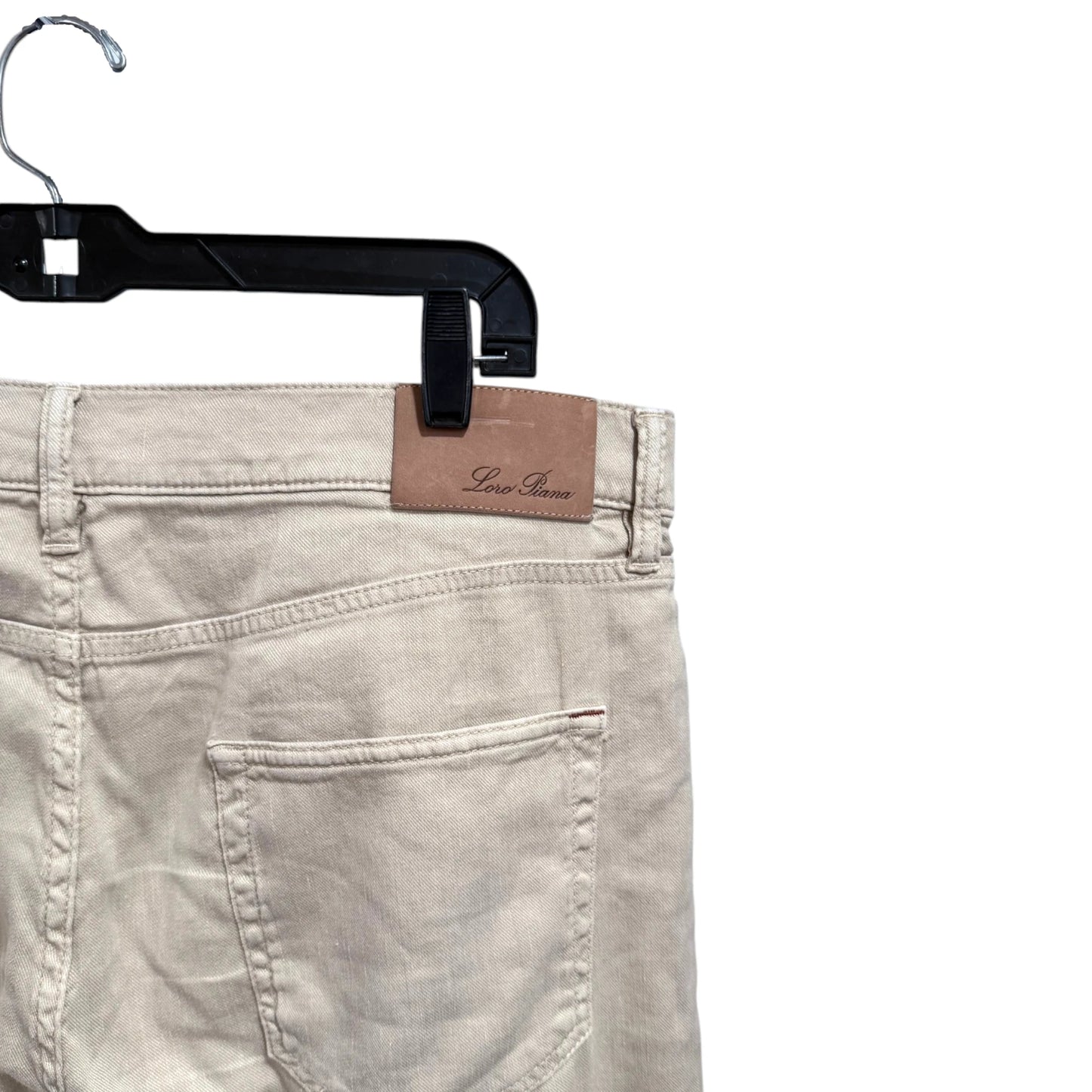 Loro Piana Beige 5 Pocket Jeans