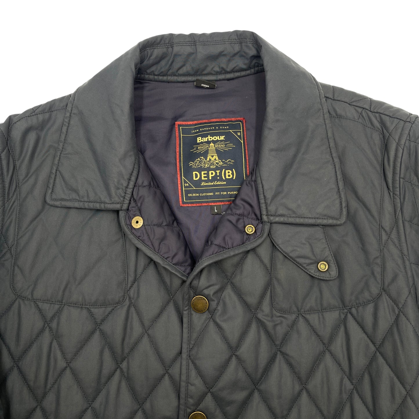 Barbour Dept. B Quilted Men's Jacket - L