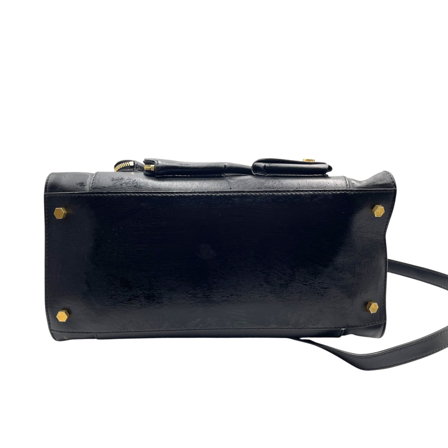 Off-White City Leather Tote Bag