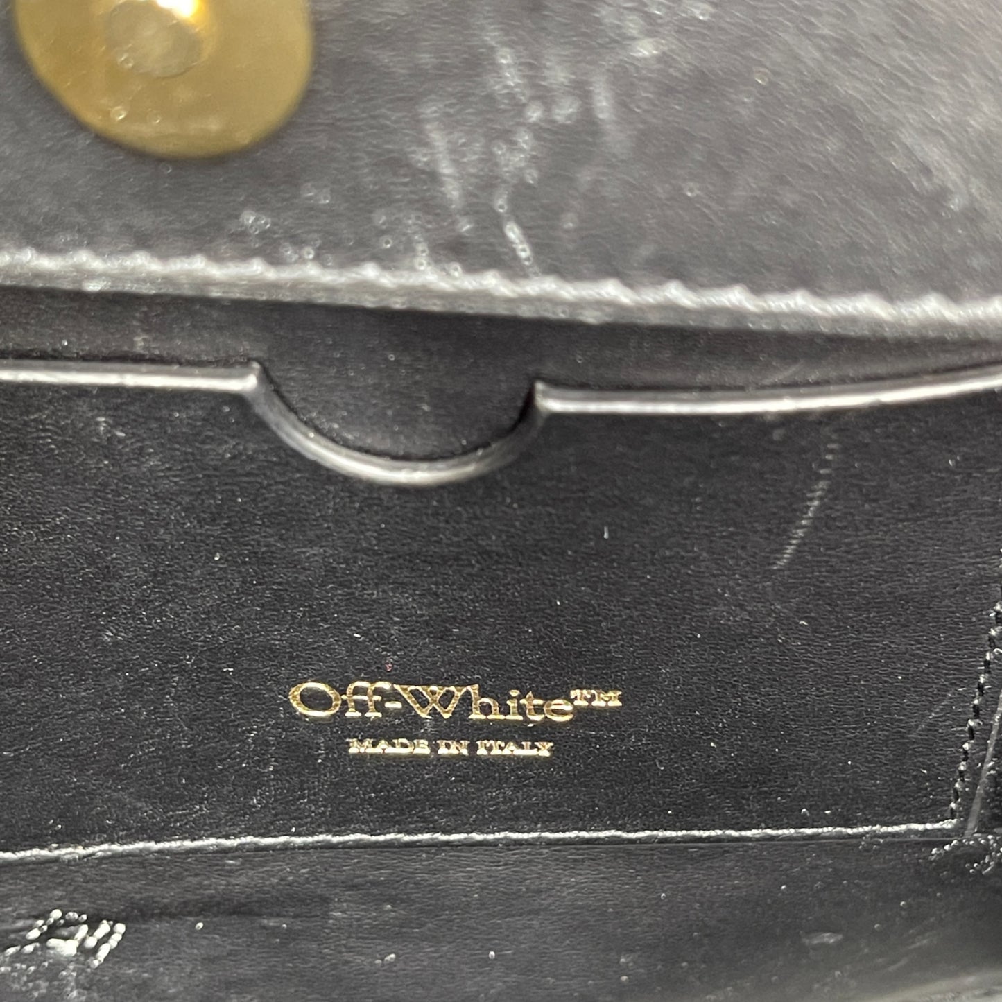 Off-White City Leather Tote Bag