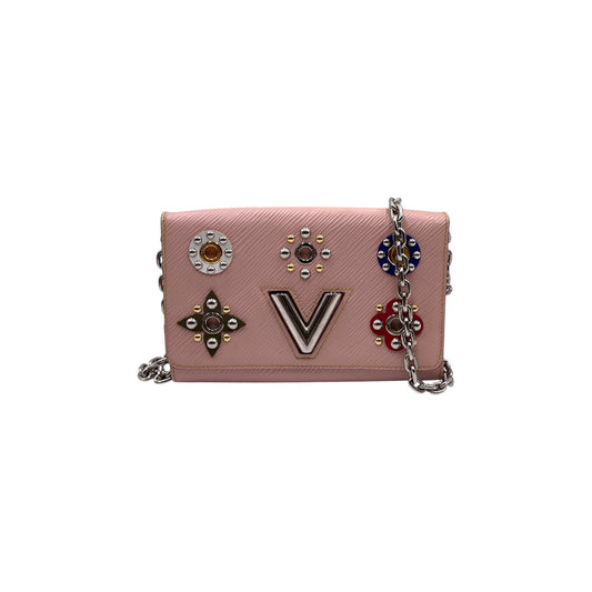 L.V Epi Mechanical Flowers Twist Chain