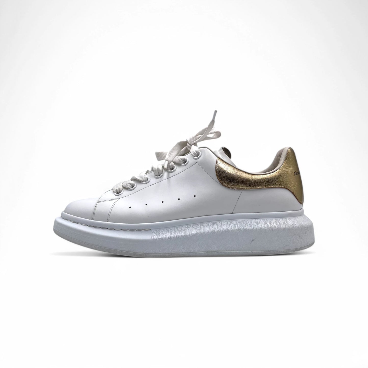 McQueen Gold Trim Snkr Men