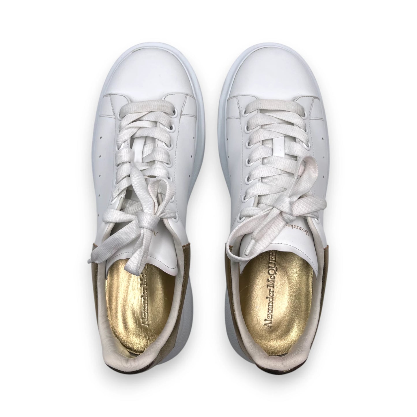 McQueen Gold Trim Snkr Men