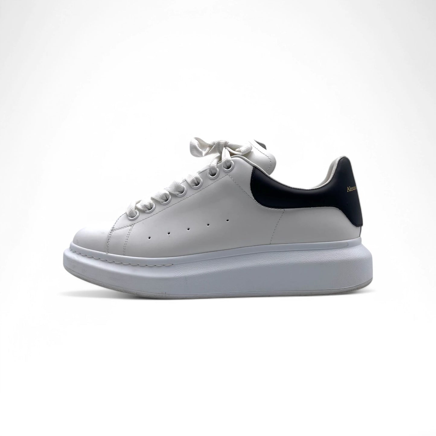 McQueen White/Black Trainers