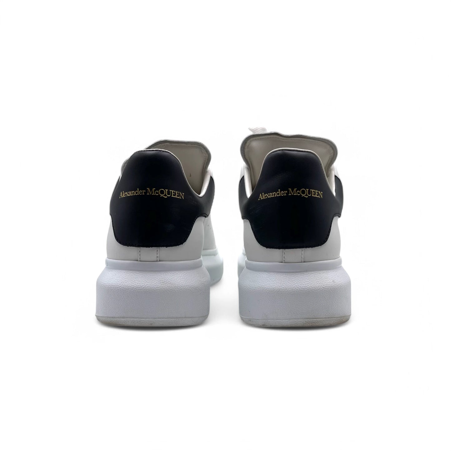 McQueen White/Black Trainers