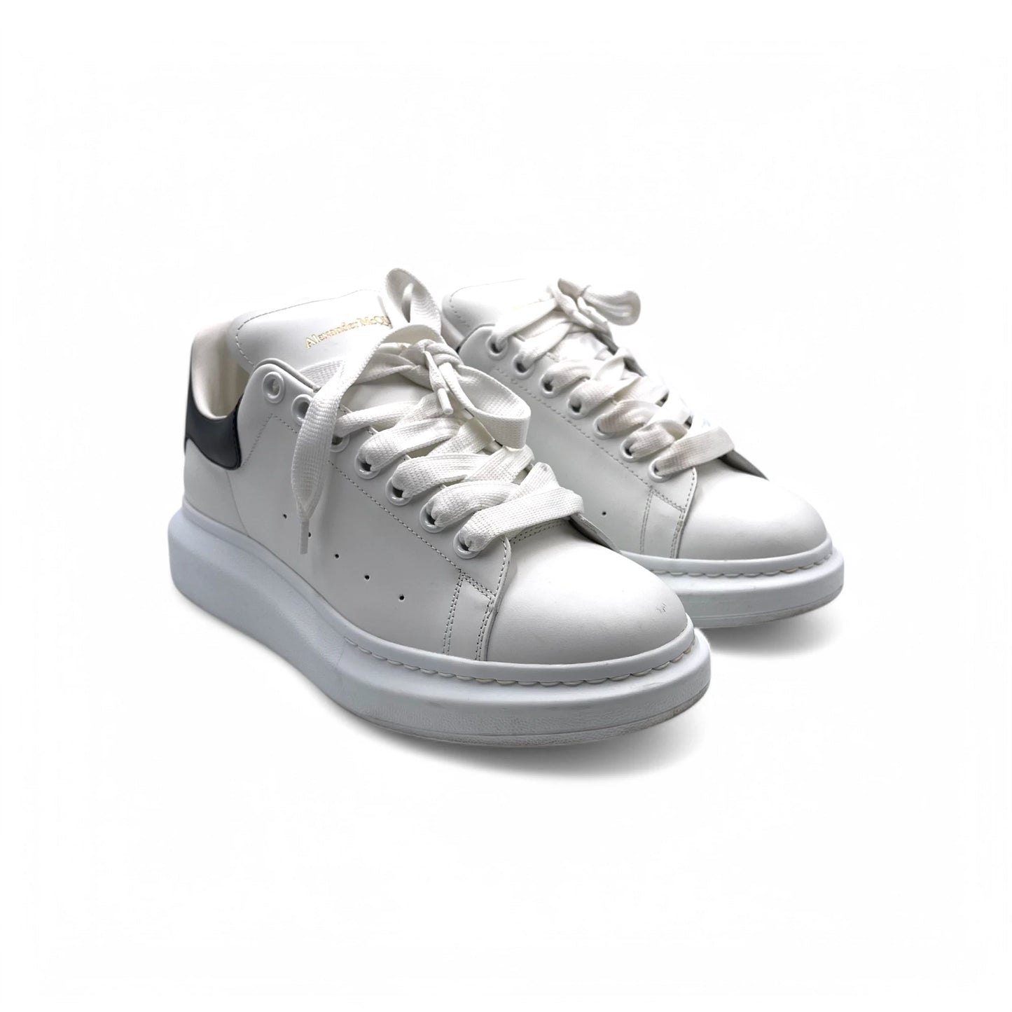 McQueen White/Black Trainers