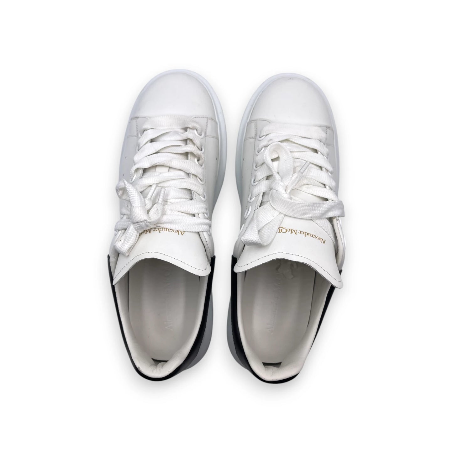 McQueen White/Black Trainers