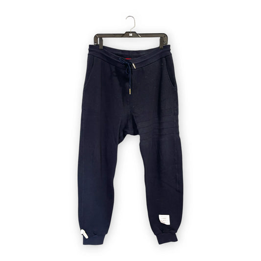 Thom Brown Navy Waffle Joggers Men 4