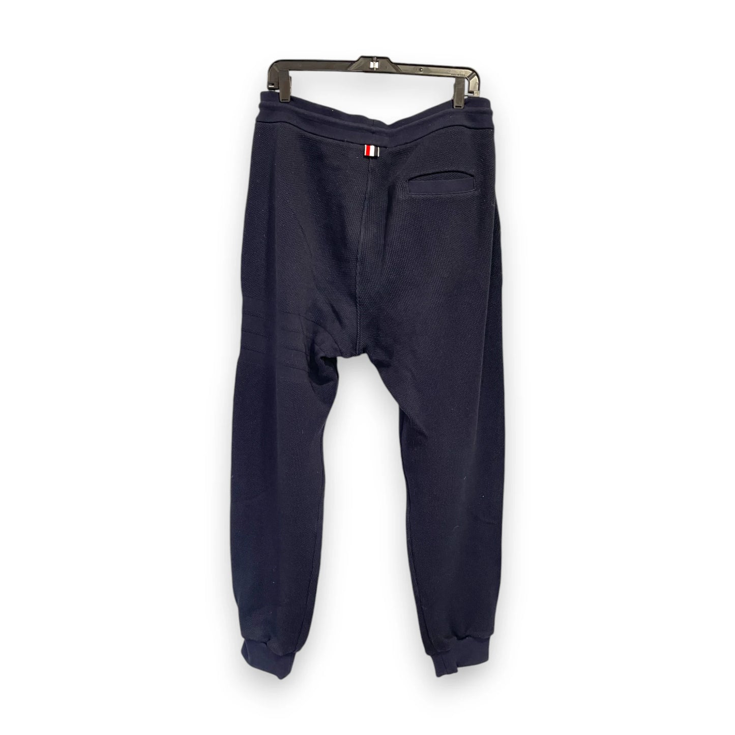 Thom Brown Navy Waffle Joggers Men 4