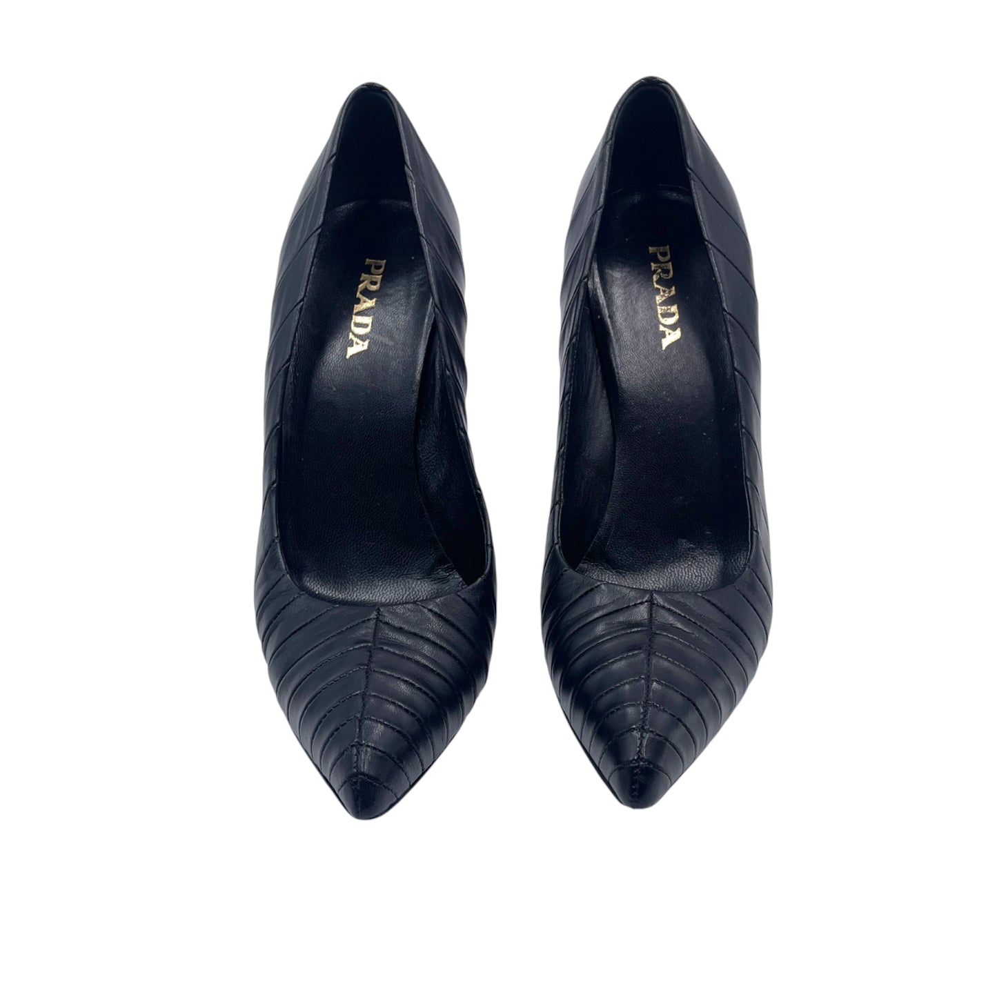 Prada Black Patent Pump