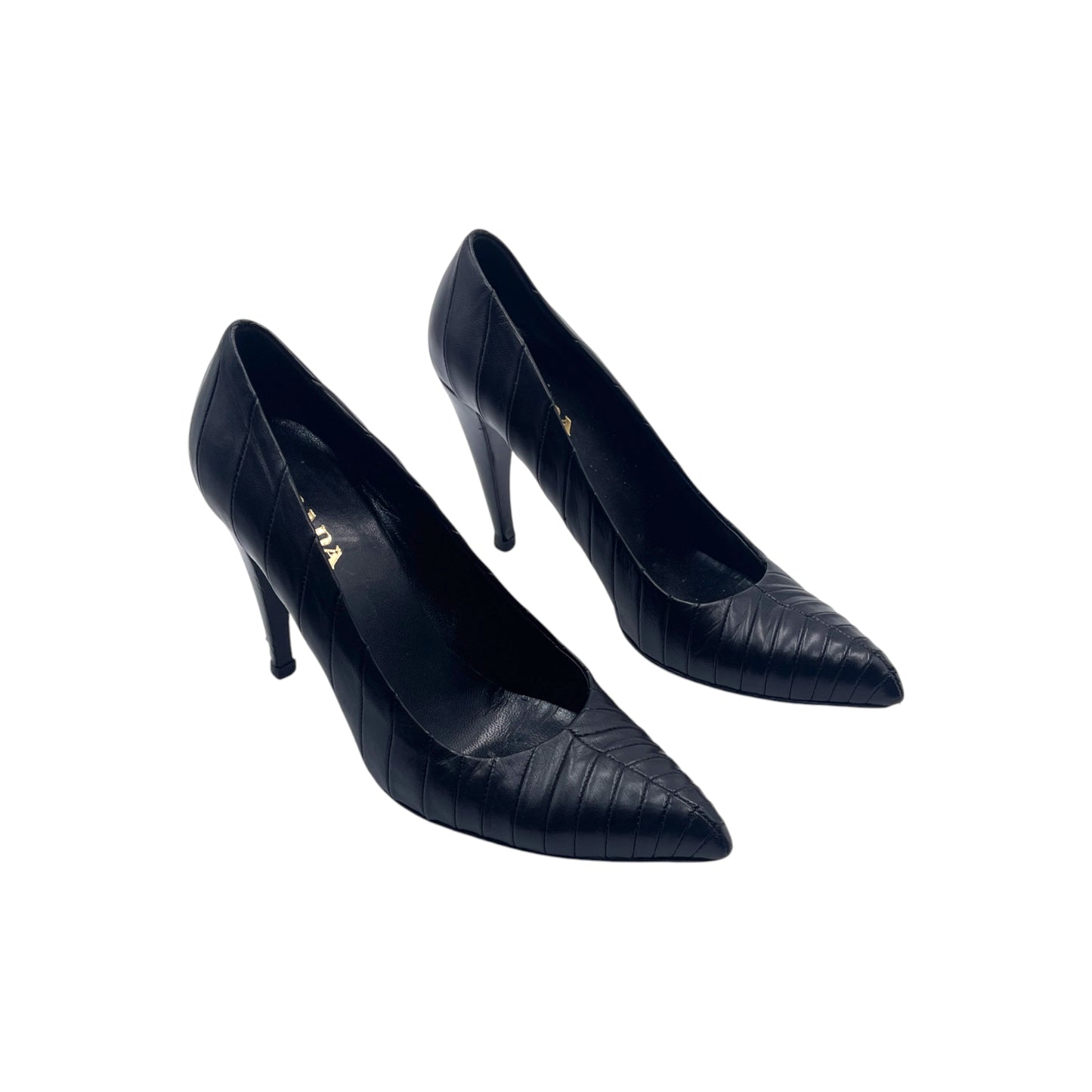 Prada Black Patent Pump
