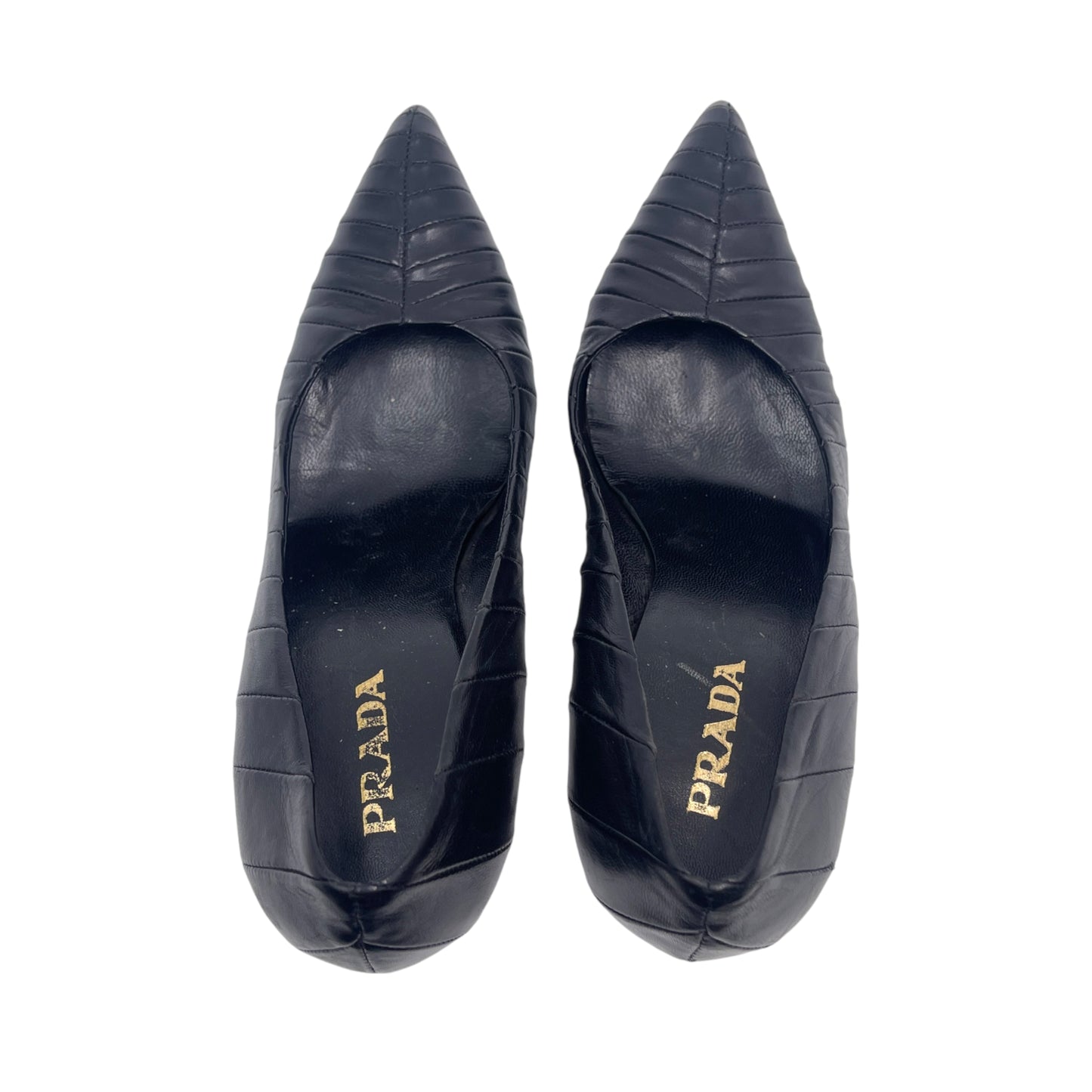 Prada Black Patent Pump