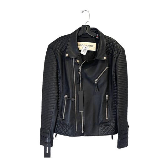 BODA SKINS Alexander Black Leather Jacket - M
