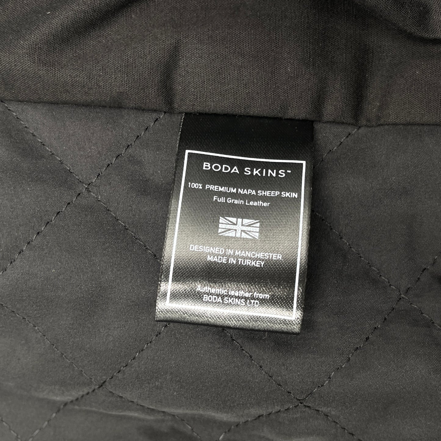 BODA SKINS Alexander Black Leather Jacket - M