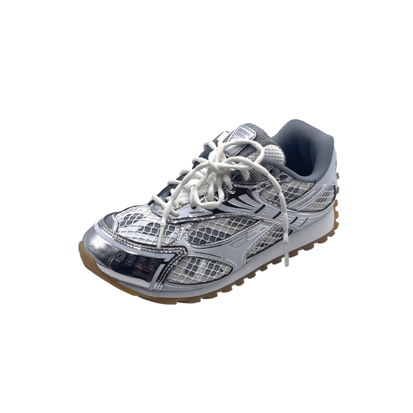 Bottega Veneta Orbit Silver/White Snkr