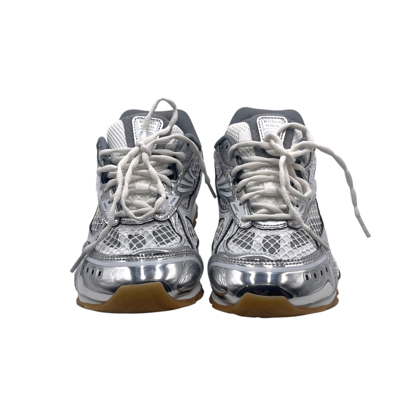 Bottega Veneta Orbit Silver/White Snkr