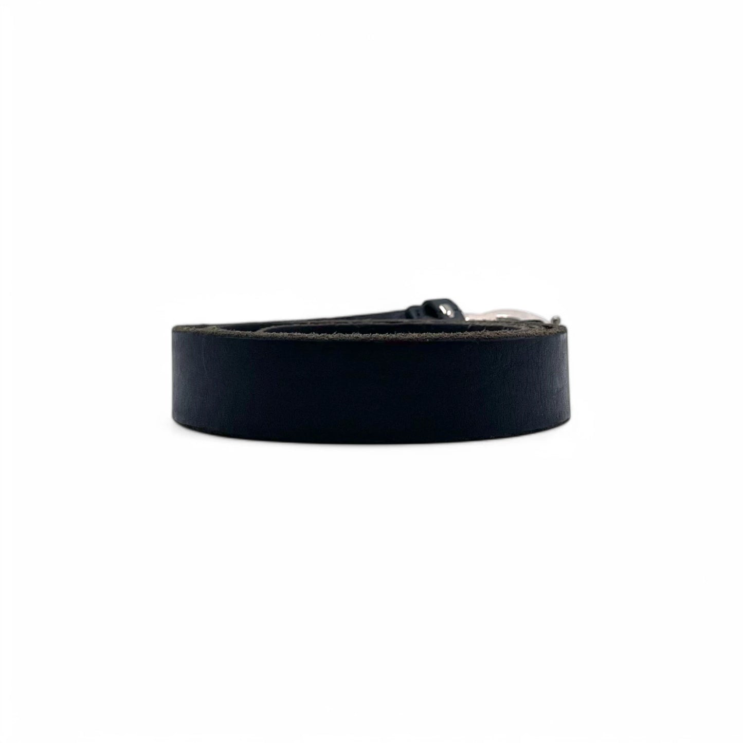 Gucci Silver GG Buckle Belt Sz 110/44