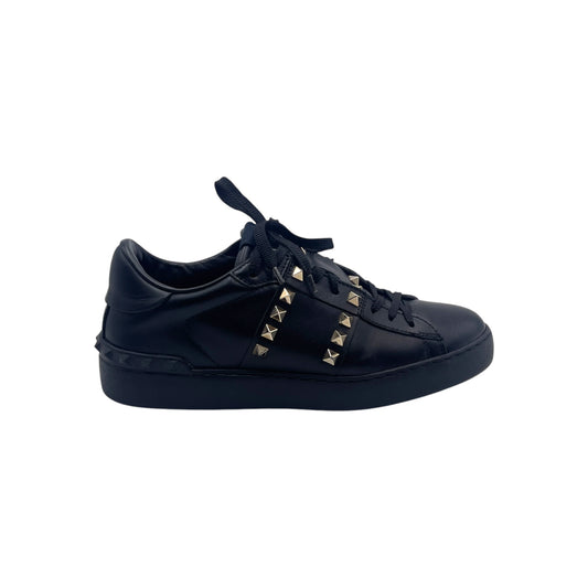 Valentino Black Rockstud Snkr