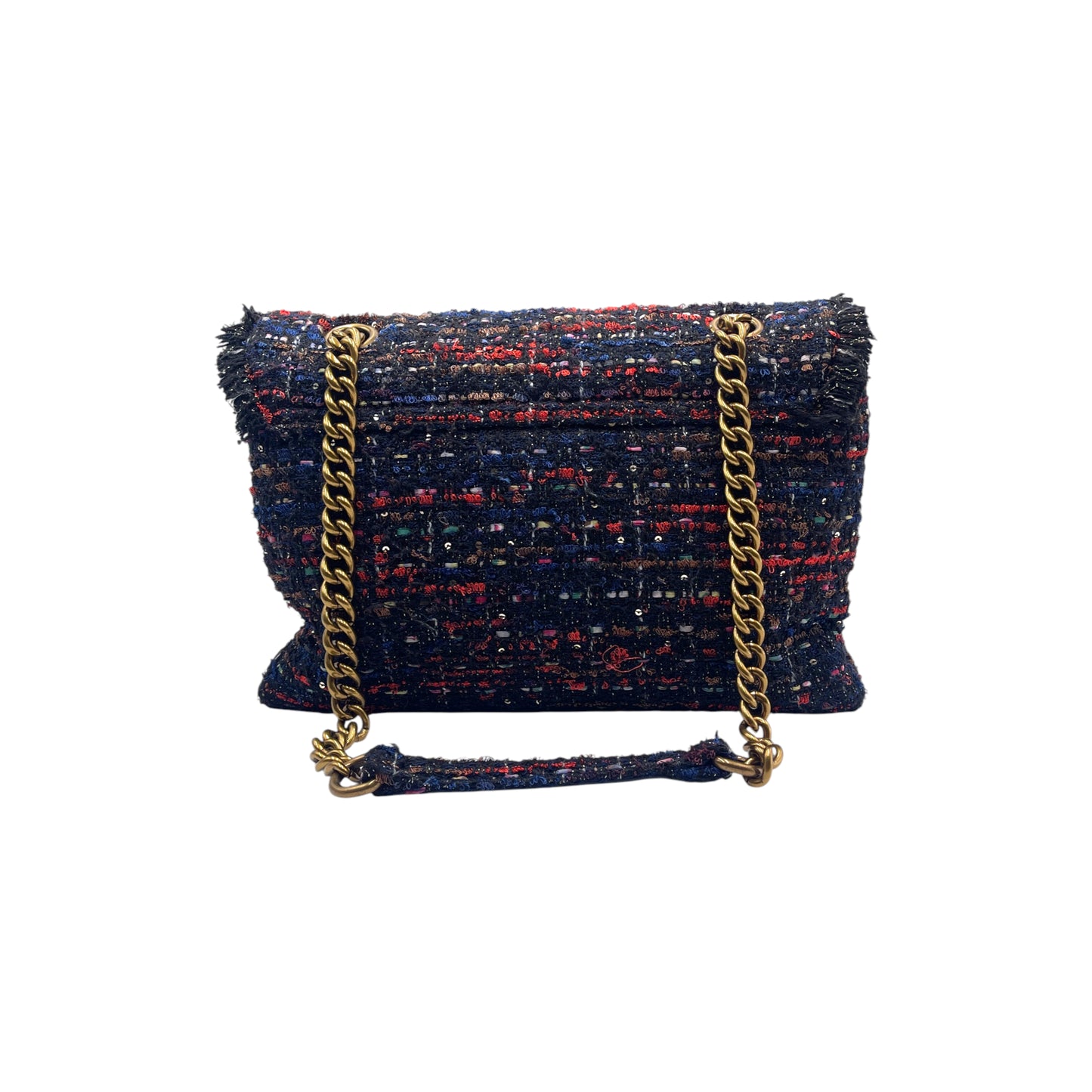 Kurt Geiger London Large Tweed Shoulder Bag