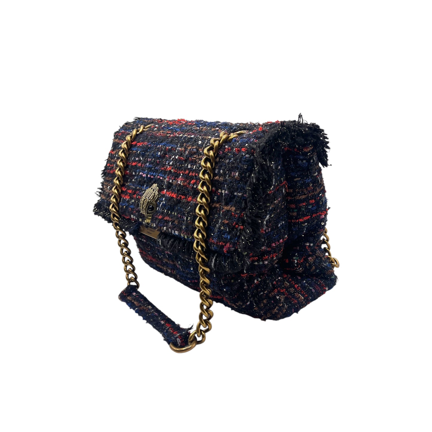 Kurt Geiger London Large Tweed Shoulder Bag