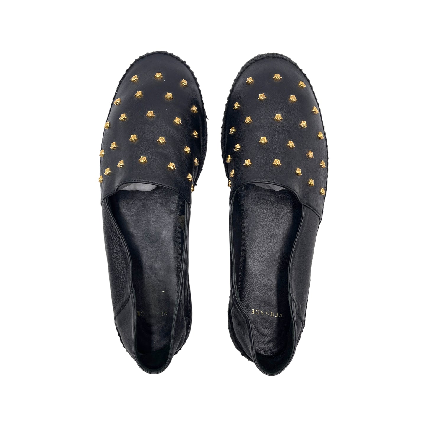 Versace Medusa Studded Espadrilles