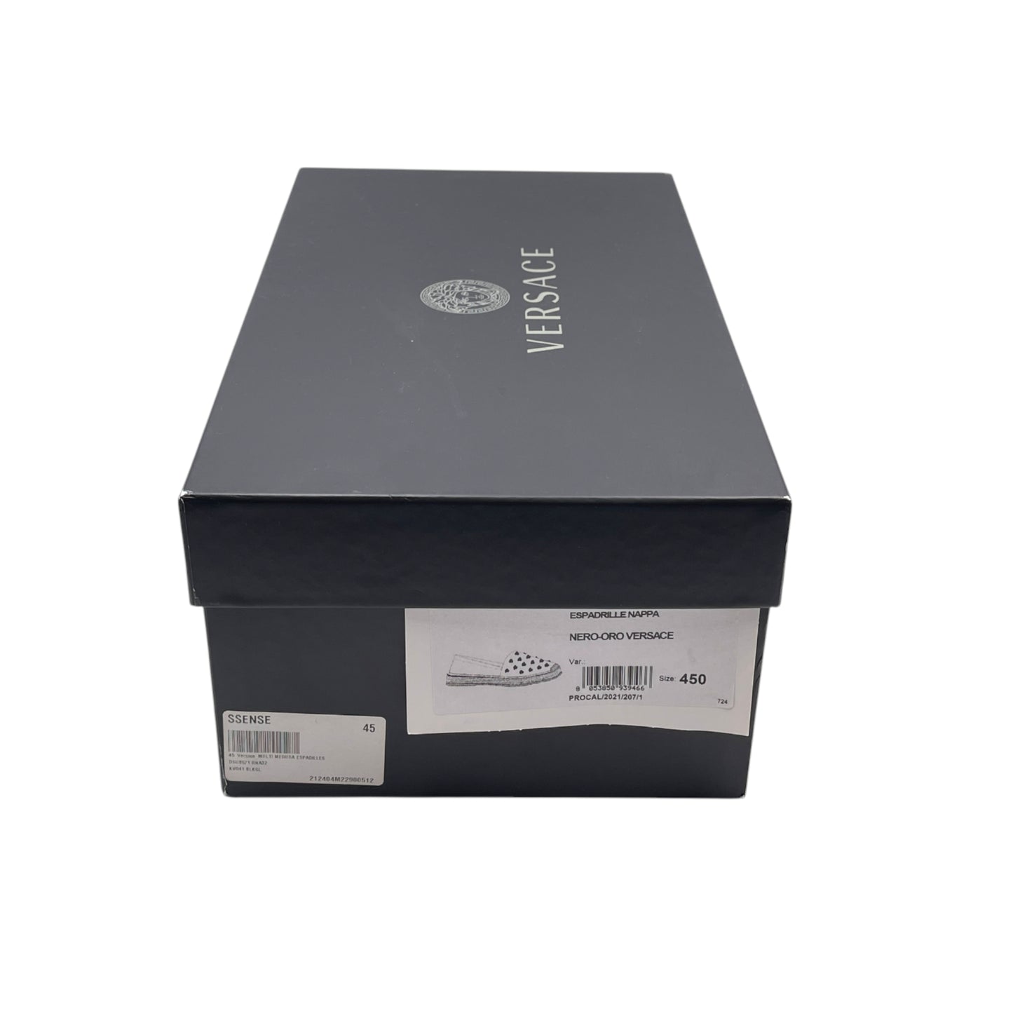 Versace Medusa Studded Espadrilles