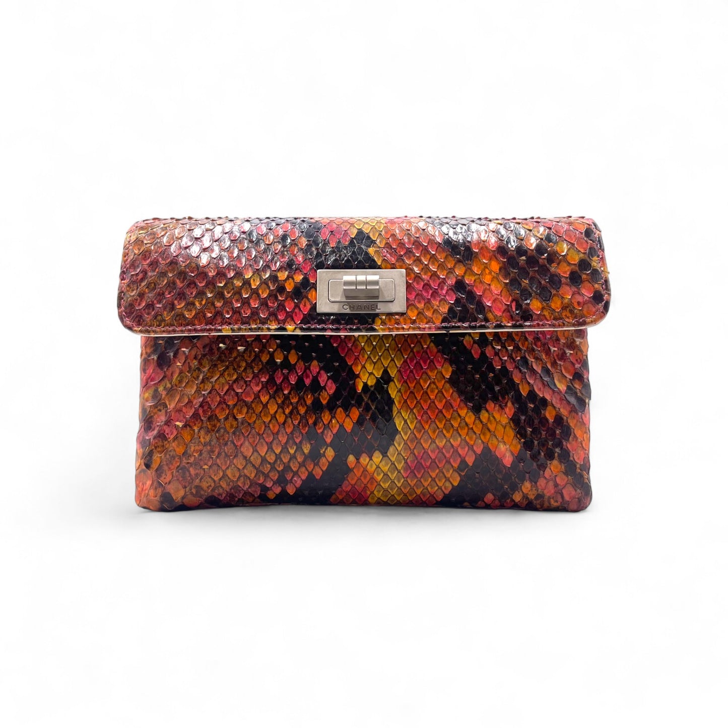 Chanel Python Reissue Clutch